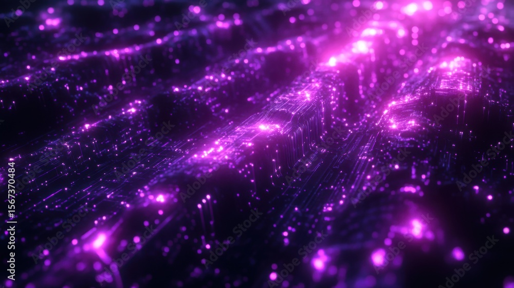 Poster futuristic digital network abstract background abstract background digital technology futuristic ai