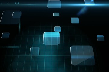 Futuristic technology interface