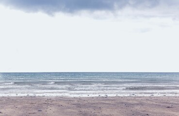 Cloudy landscape background