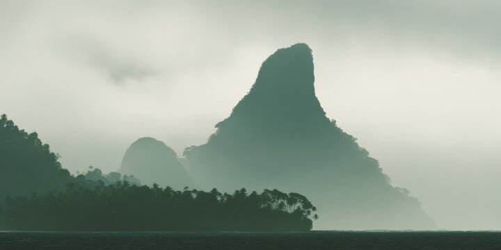 Samoa Independence Day Volcanic Island Scenic View Premium Natural Heritage Landscape Inspiring Summer Holiday Marketing for Gen Z and Young Professionals