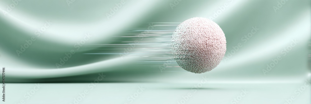 Fototapete Quantum Sensor Sphere Emitting Digital Data Streams for AI-Driven Fraud Detection in Futuristic Computing and Real-Time Security Solutions