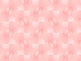 Pink Gradient Abstract Geometric Mosaic Background 