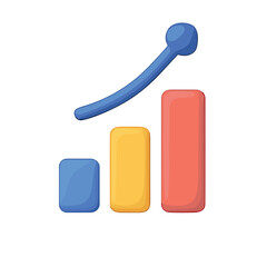 Bar Chart Progress Vector