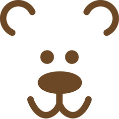Simple Line Animal_Bear