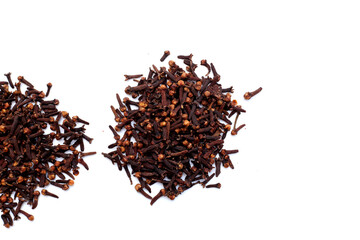 A spice of dried cloves, herbal medicine plant