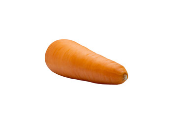 Carrot on white background, png