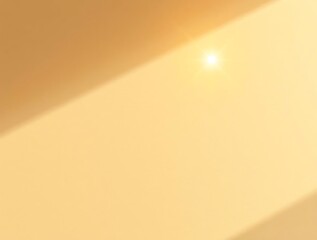 Obraz premium Golden Light Beam Across the Warm Surface for Gentle Presentation