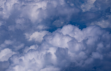 Stormy sky with dark clouds. Dramatic cloudscape. Background of storm clouds. Moody sky with heavy...