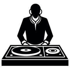 Abstract geometric pattern with bold color accents