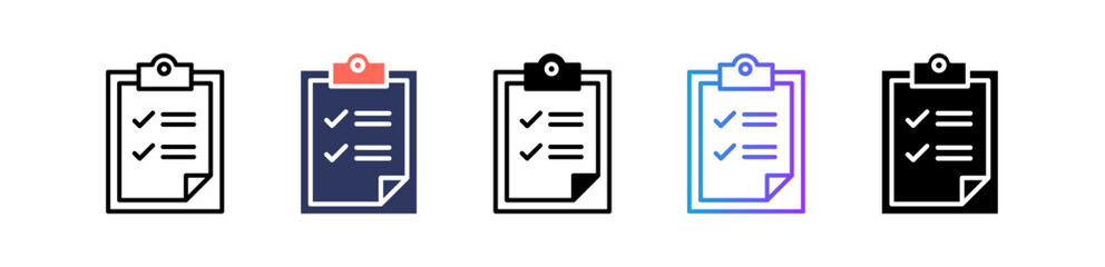 To Do List multiple icon