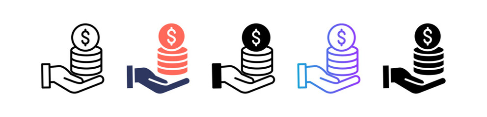 Invesment multiple icon