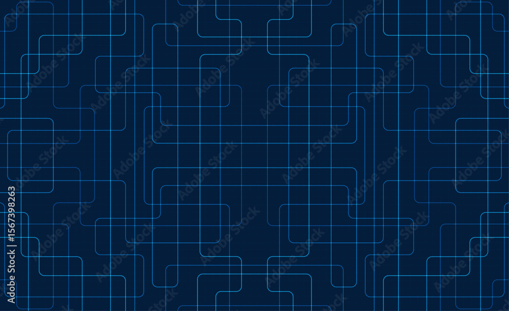 Poster circuit connect lines and dots. network technology and connection concept. decentralized network nod