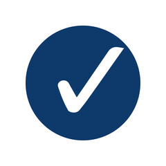 Blue Checkmark Icon | Verification, Approval & Success Symbol