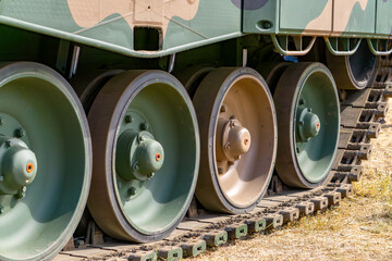 Wheels And Tracks Armored Military
