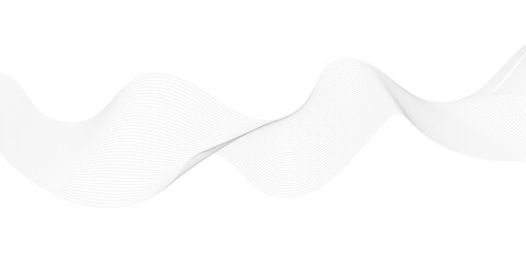 Abstract wave element for design. Digital frequency track equalizer. Stylized line art background. Vector