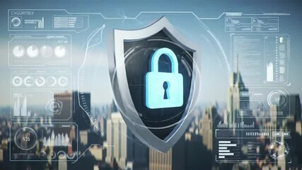 Cybersecurity Data Protection Concept
 - Powered by Adobe