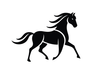 Obraz premium Majestic horse vector art for equestrian designs