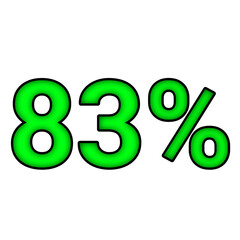 83% percent discount	