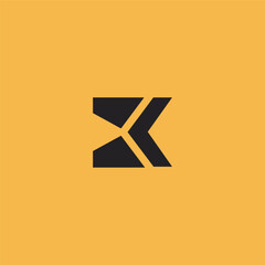 K Letter Logo Design 