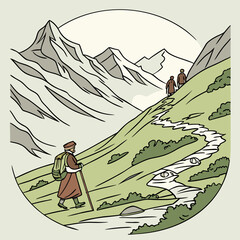 Hindu devotees go on a pilgrimage to the heavenly abode of Lord Shiva, a holy shrine situated inside a cave at Jammu and Kashmir.