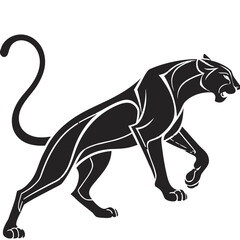 vector illustration of a lion