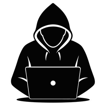 man with laptop
