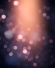 Fototapeta premium Gentle bokeh lights in a dreamy backdrop creating a sense of calm
