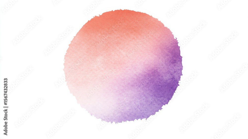 Poster Abstract paint splatter in serene studio setting during daytime