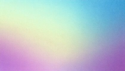 Soft pastel gradient background in blue, pink, and yellow hues