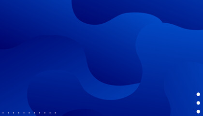 Colorful geometric background. Blue elements with fluid gradient. Dynamic shapes composition. Eps10 vector