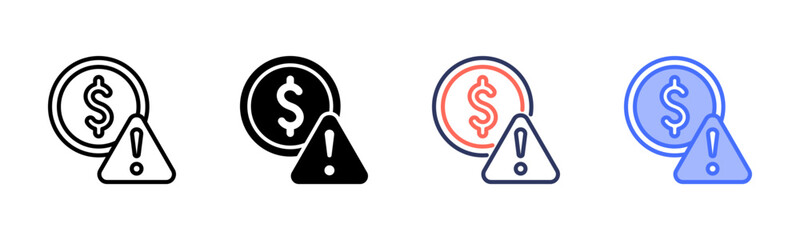 Financial Crisis Icon