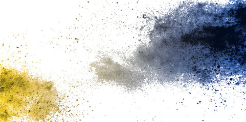 Textured background with blue glitter sparkle on white. Blurry background with blue glitter and glittering stars sparkle on white
