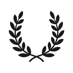 Elegant Laurel Wreath Design: Perfect for Logos, Branding, and Awards