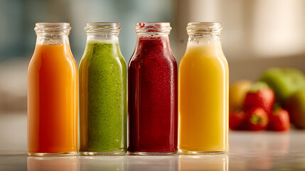 Delicious Fruit and Vegetable Juices