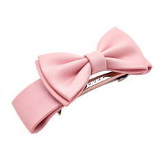 Elegant Pink Bow Hair Clip: Perfect Accessory for Girls