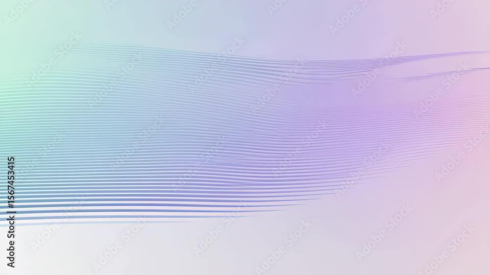 Poster abstract colorful wavy lines background animation pack