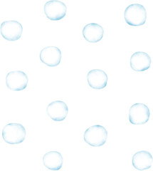 水彩のアイスボール背景イラスト　Adobe Illustrator Artwork
