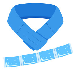 ネッククーラー　熱中症対策　クールネックリング