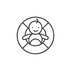 Child swimming in lifebuoy icon for water safety, swimming lessons, pool rules, educational materials, blogs, safety awareness, summer camp brochures, parenting blogs, travel sites