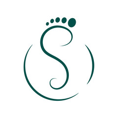 Letter S logo icon design template 