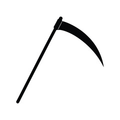 set of black silhouettes of nails