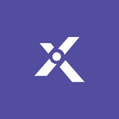 X letter logo design 
