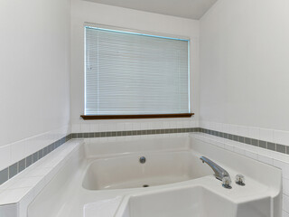 Generic modern residential bathroom interior