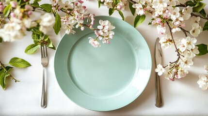 Springtime Dining Setting
