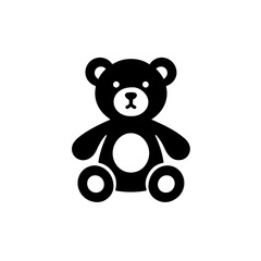 Obraz premium Teddy Bear Silhouette , Teddy Bear vector