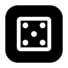 Casino chip icon used for gambling or entertainment-related themes.