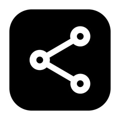 Share arrow icon used for digital content sharing.