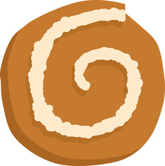 Cute doodle set of bread and pastry elements in vector style. Ideal for bakery and food designs.