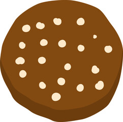 Cute doodle set of bread and pastry elements in vector style. Ideal for bakery and food designs.