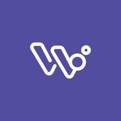 w Letter Logo Design 